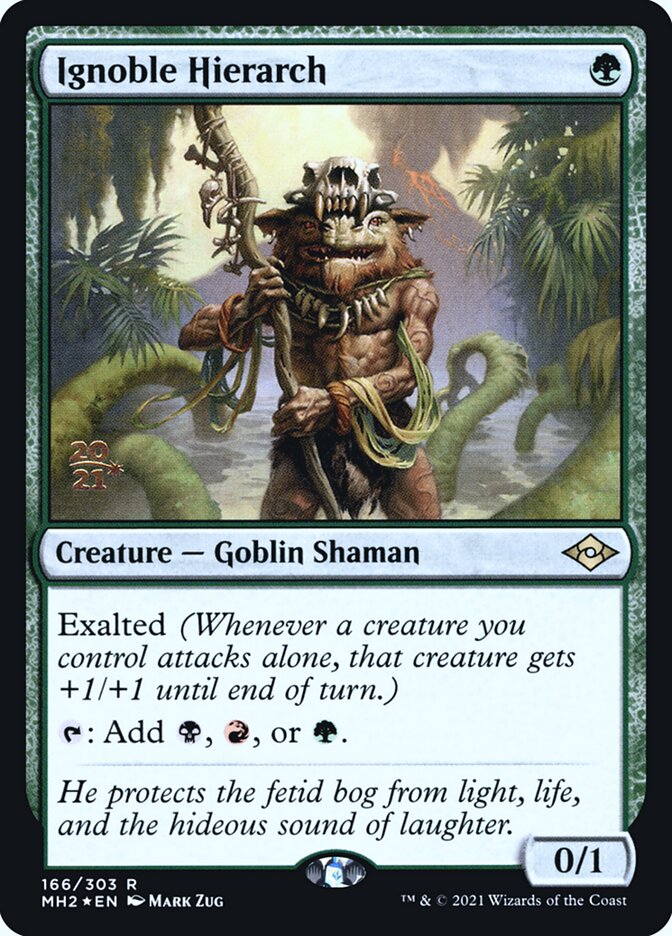 Ignoble Hierarch — Modern Horizons 2 Promos 166s/86
