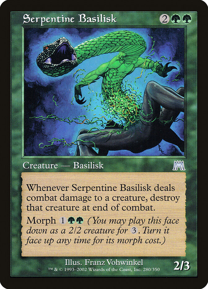 Serpentine Basilisk — Onslaught 280/350