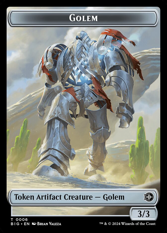 Golem — The Big Score Tokens 6/7