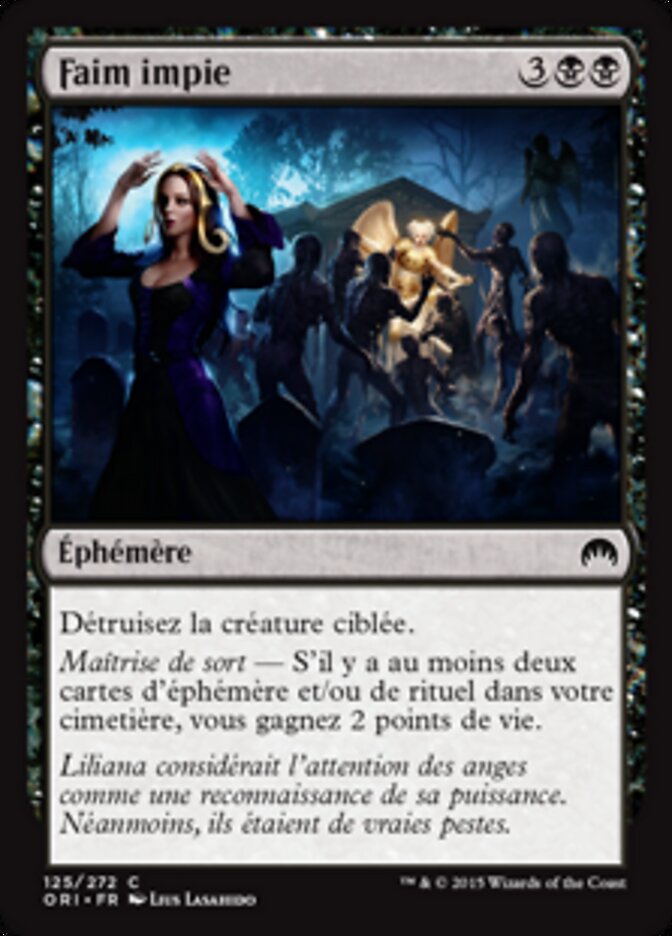Faim impie — Magic Origins 125/288