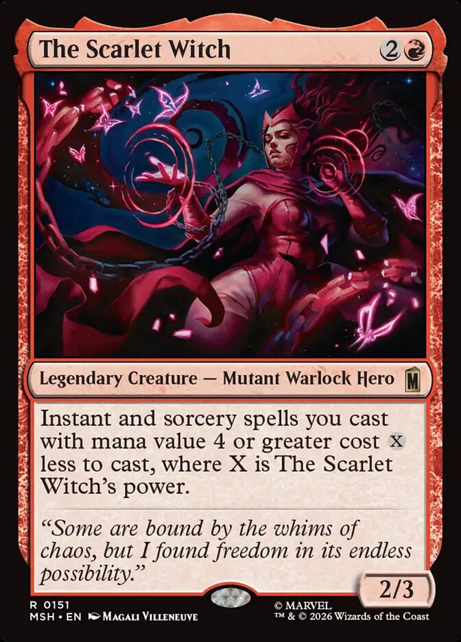 The Scarlet Witch — Marvel Super Heroes 151/453