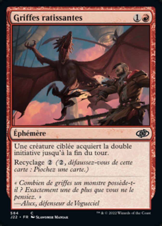 Griffes ratissantes — Jumpstart 2022 584/835