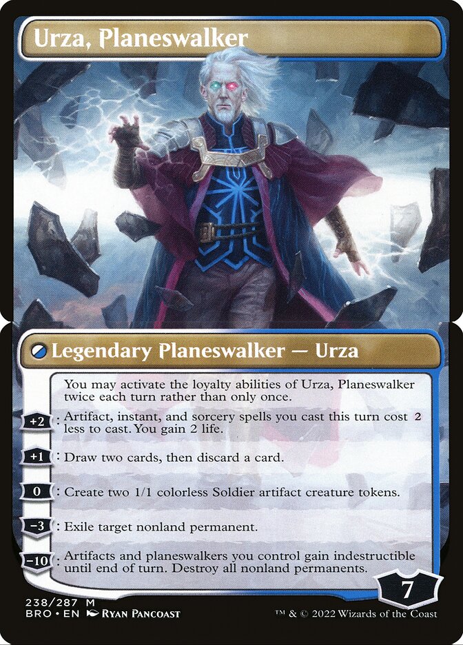 Urza, Planeswalker — The Brothers' War 238b/399