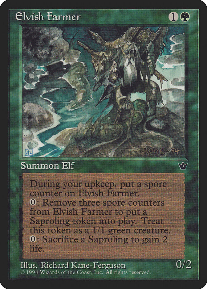 Elvish Farmer — Fallen Empires 66/187