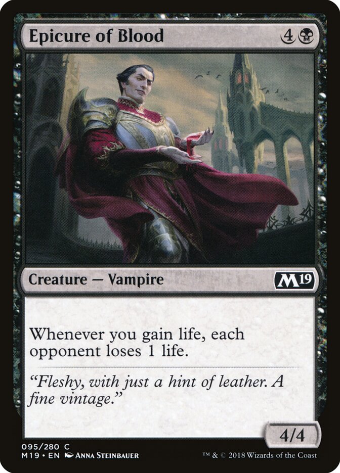 Epicure of Blood — Core Set 2019 95/314