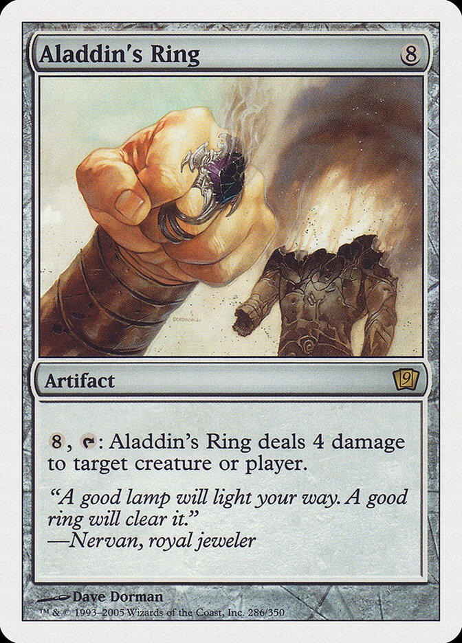 Aladdin's Ring — Ninth Edition 286/709