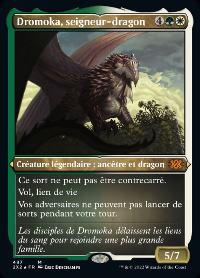 Dromoka, seigneur-dragon — Double Masters 2022 487/579