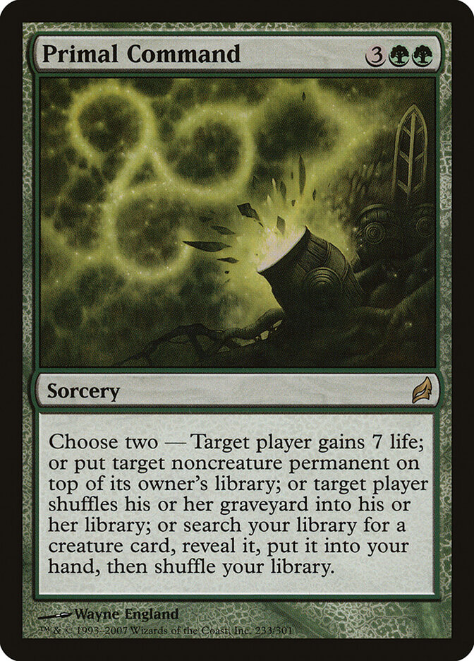 Primal Command — Lorwyn 233/301