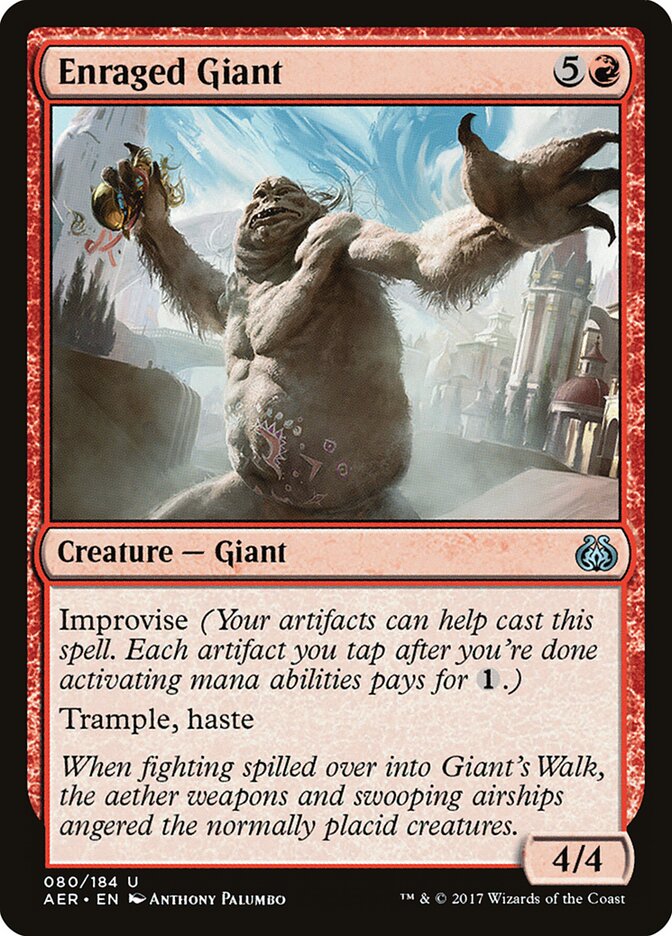 Enraged Giant — Aether Revolt 80/194