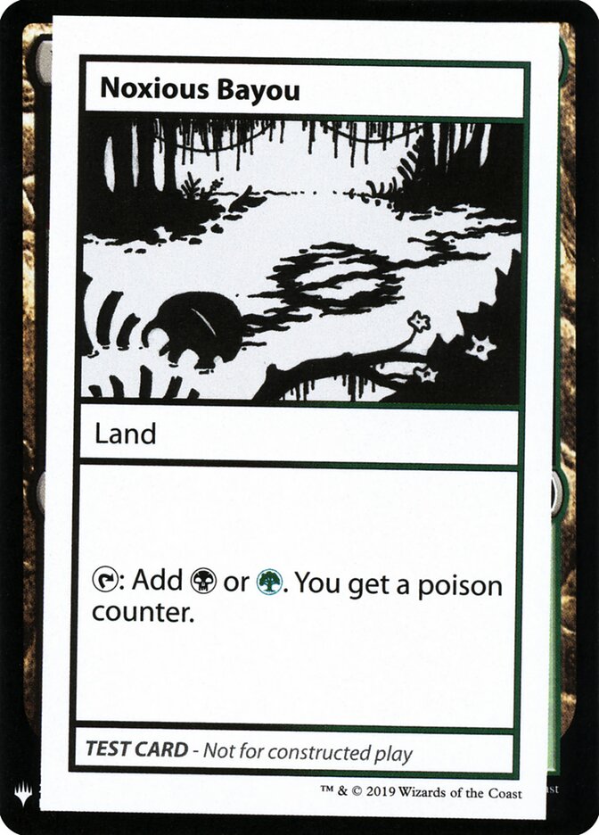 Noxious Bayou — Mystery Booster Playtest Cards 2019 118/121