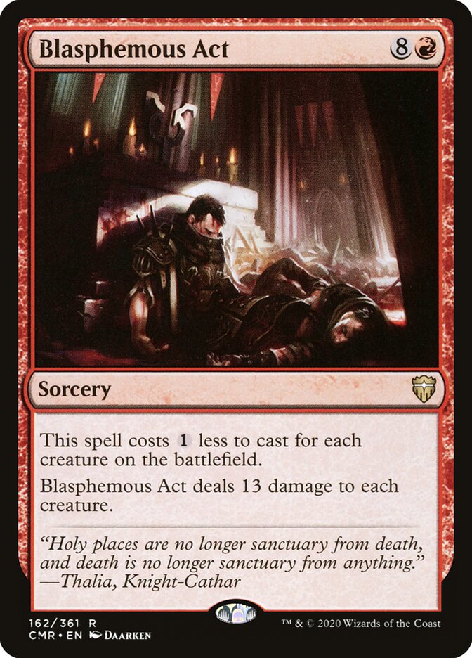 Blasphemous Act — Commander Legends 162/718