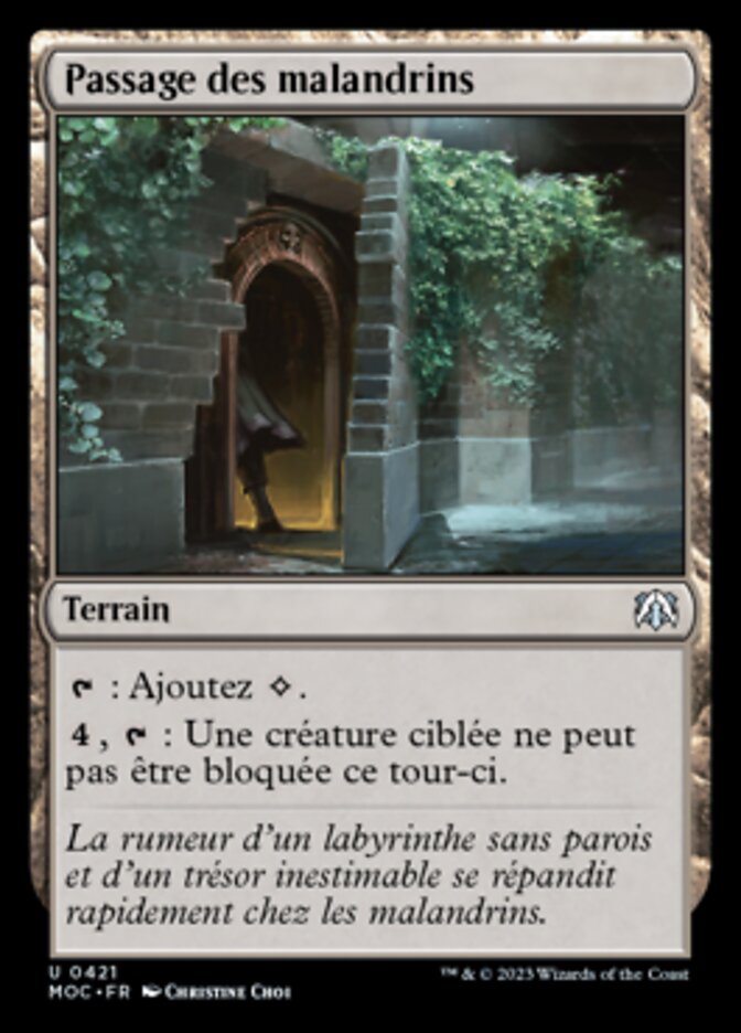 Passage des malandrins — March of the Machine Commander 421/450