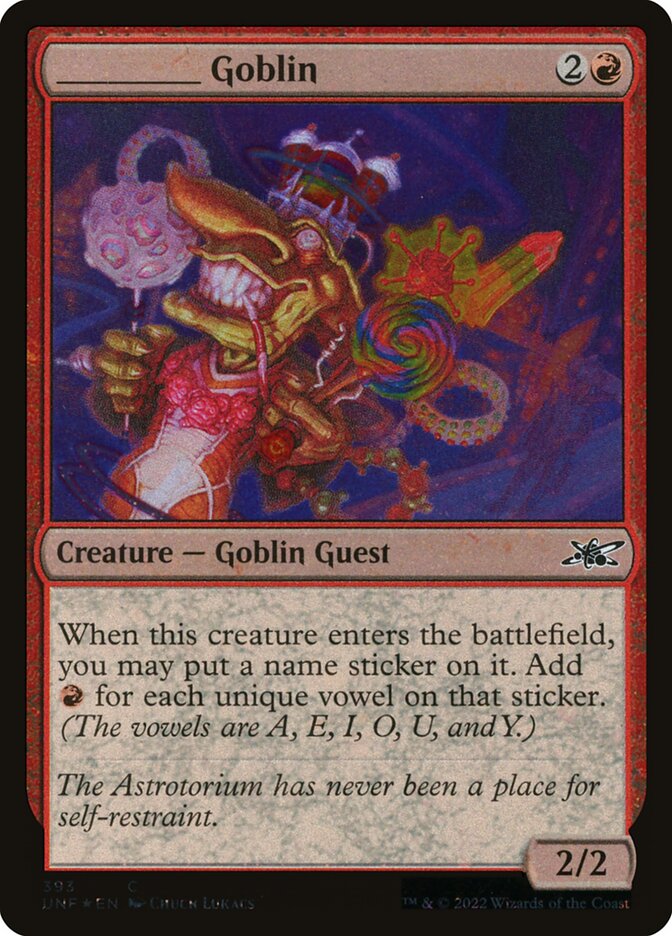 _____ Goblin — Unfinity 393/639