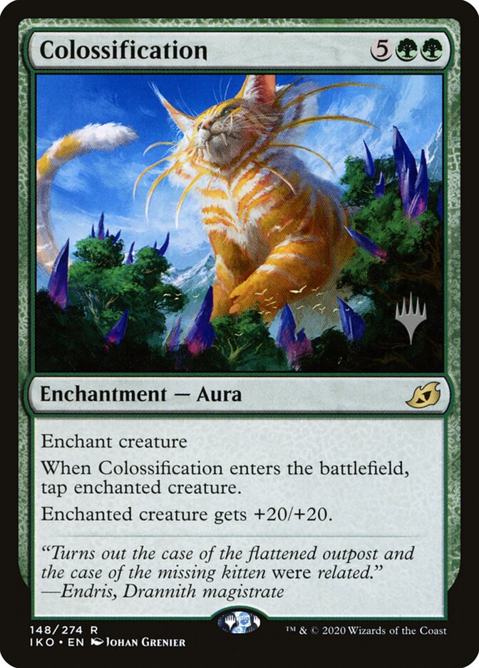 Colossification — Ikoria: Lair of Behemoths Promos 148p/137