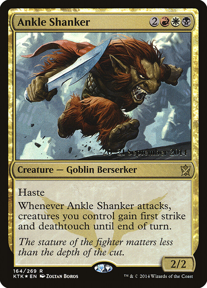 Ankle Shanker — Khans of Tarkir Promos 164s/56