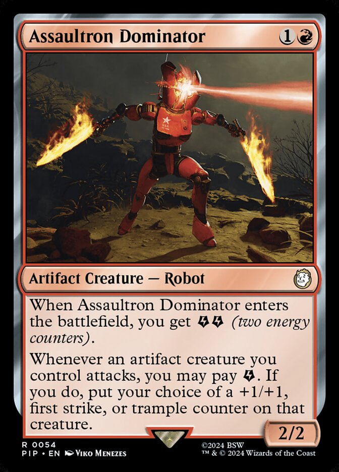 Assaultron Dominator — Fallout 54/1068