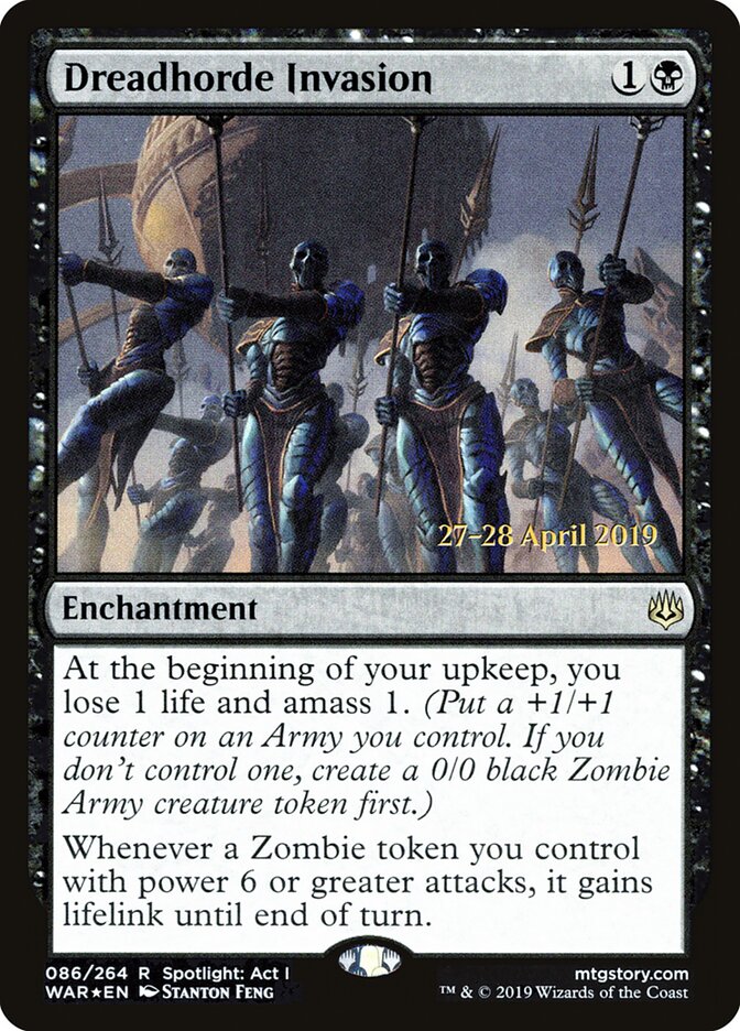 Dreadhorde Invasion — War of the Spark Promos 86s/176