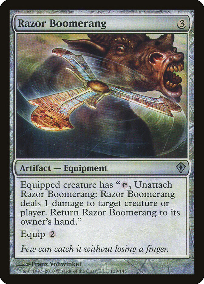 Razor Boomerang — Worldwake 129/145
