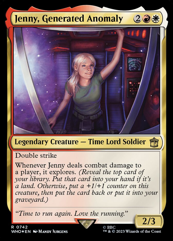 Jenny, Generated Anomaly — Doctor Who 742/1178
