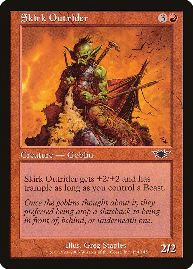 Skirk Outrider — Legions 114/145