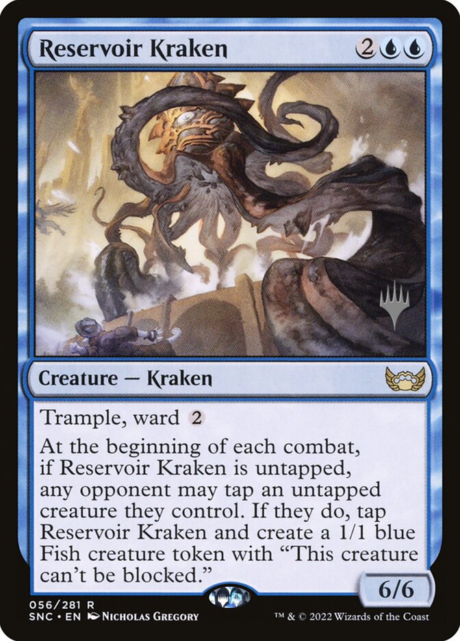 Reservoir Kraken — Streets of New Capenna Promos 56p/161