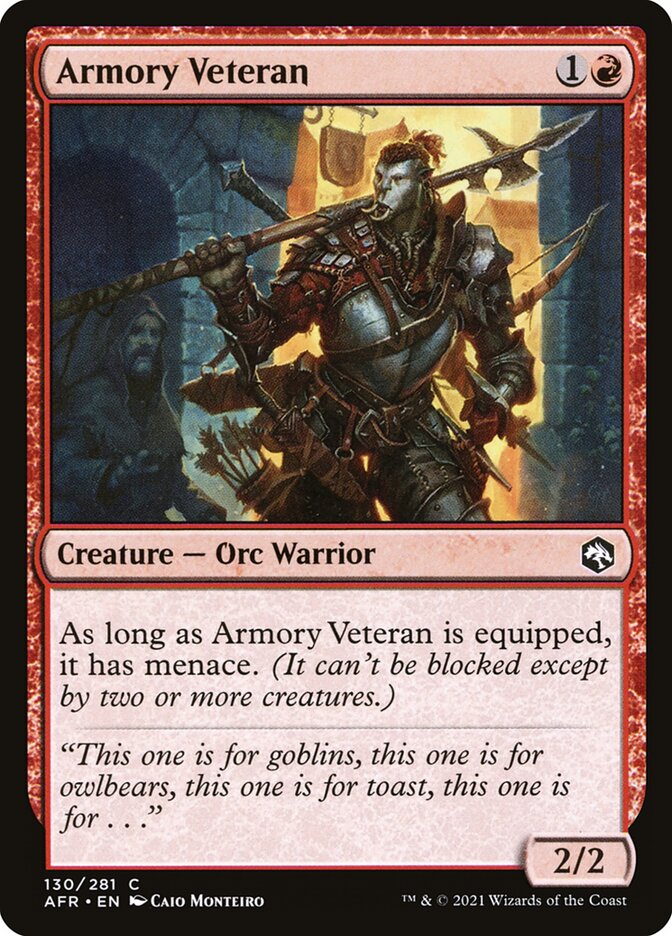 Armory Veteran — Adventures in the Forgotten Realms 130/424