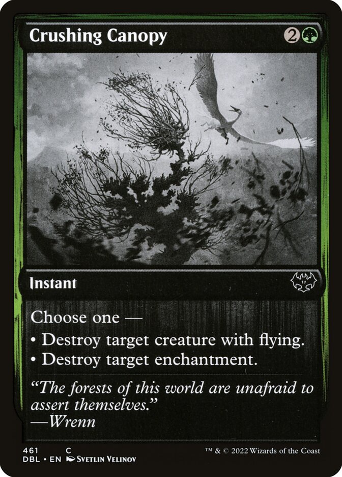 Crushing Canopy — Innistrad: Double Feature 461/535
