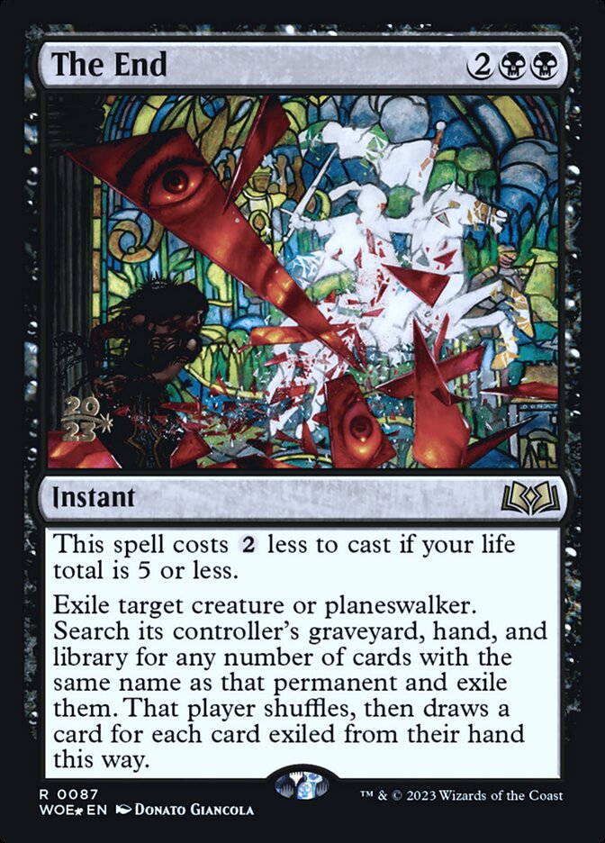 The End — Wilds of Eldraine Promos 87s/160