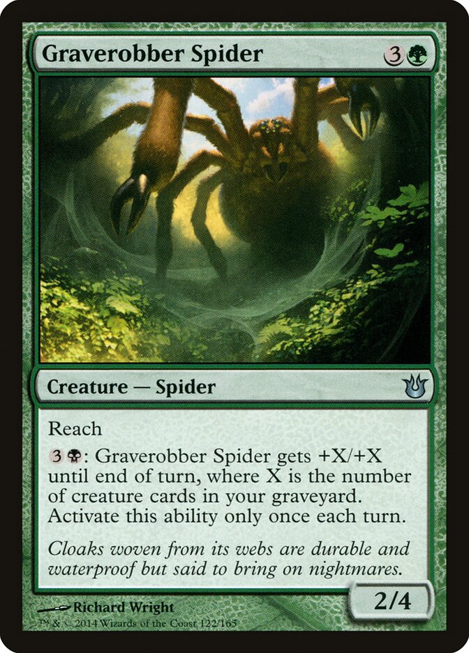 Graverobber Spider — Born of the Gods 122/165