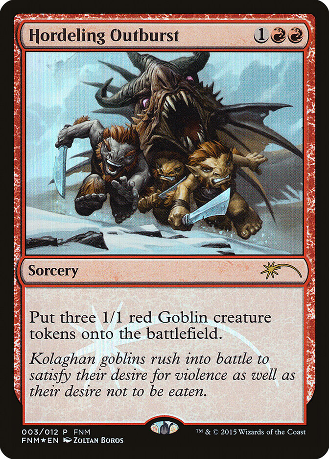 Hordeling Outburst — Friday Night Magic 2015 3/12