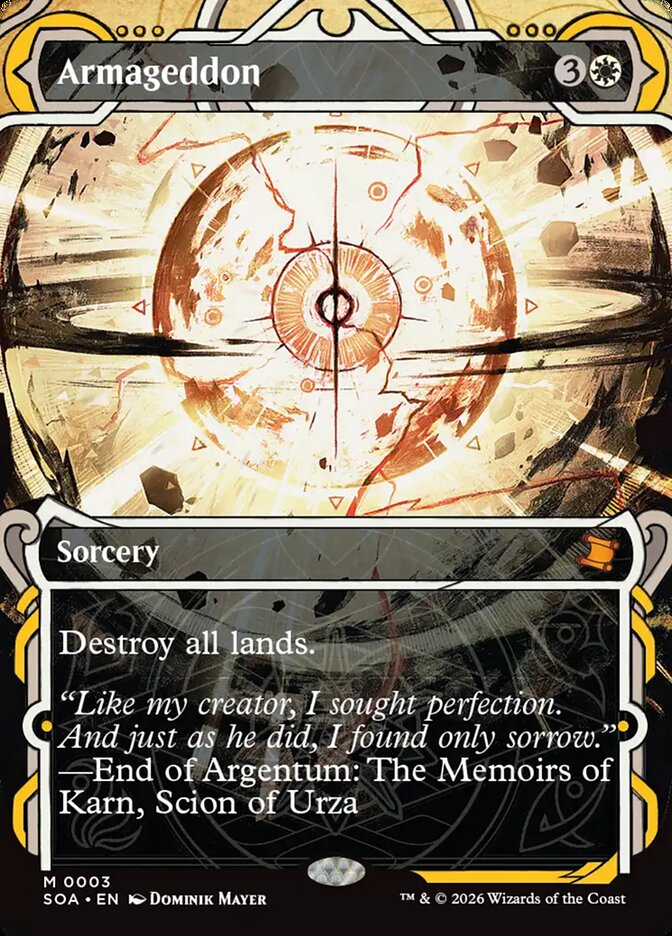 Armageddon — Secrets of Strixhaven Mystical Archive 3/195