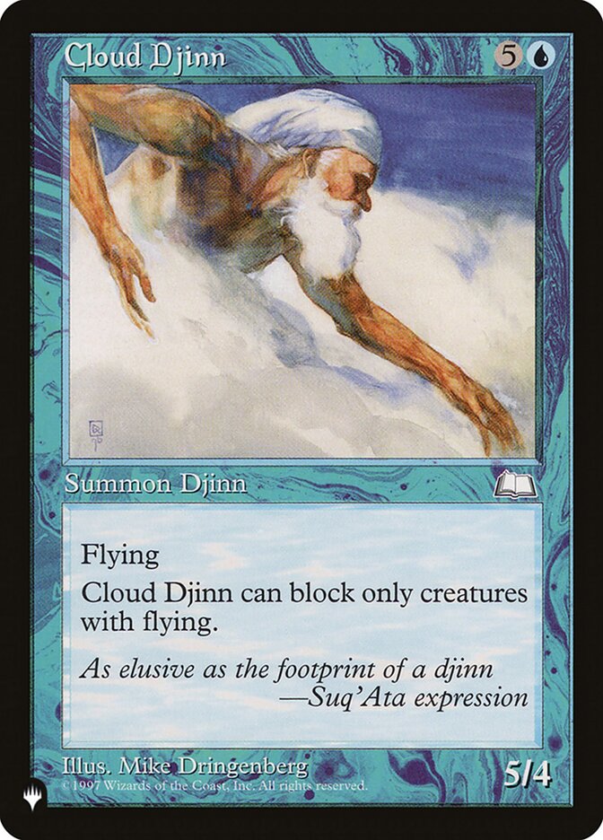 Cloud Djinn — The List WTH-36/5581