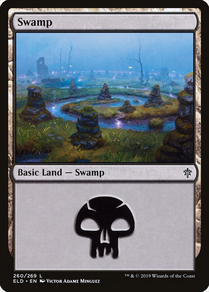 Swamp — Throne of Eldraine 260/398