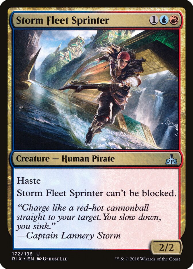 Storm Fleet Sprinter — Rivals of Ixalan 172/205