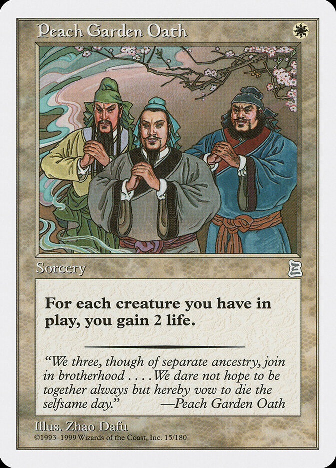 Peach Garden Oath — Portal Three Kingdoms 15/180