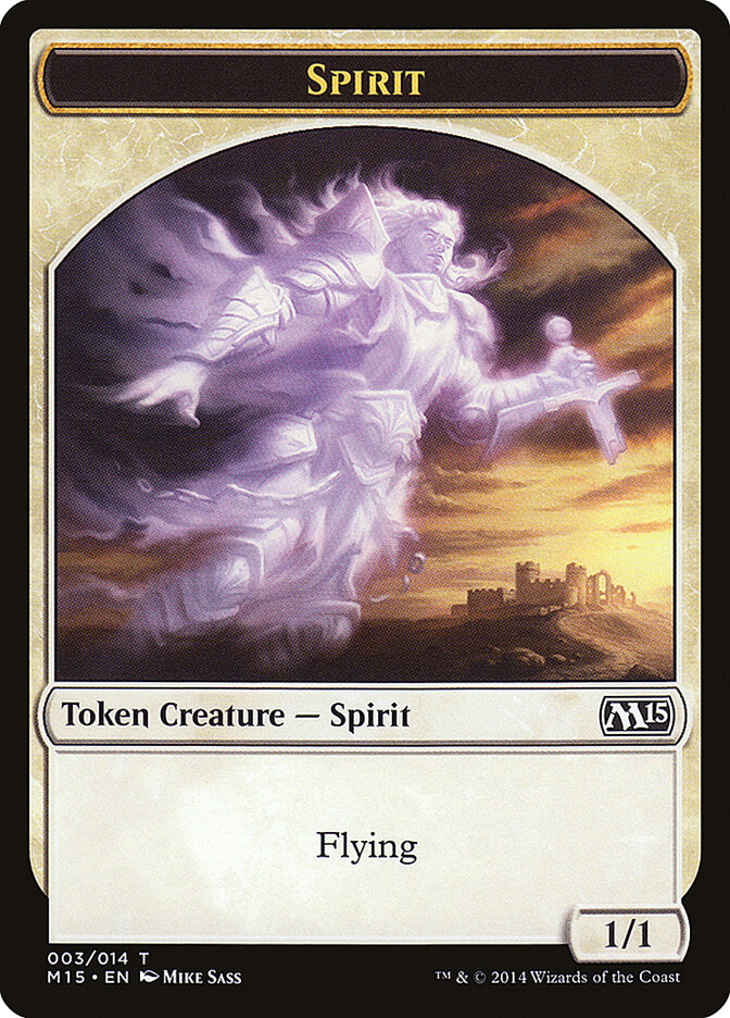 Spirit — Magic 2015 Tokens 3/14