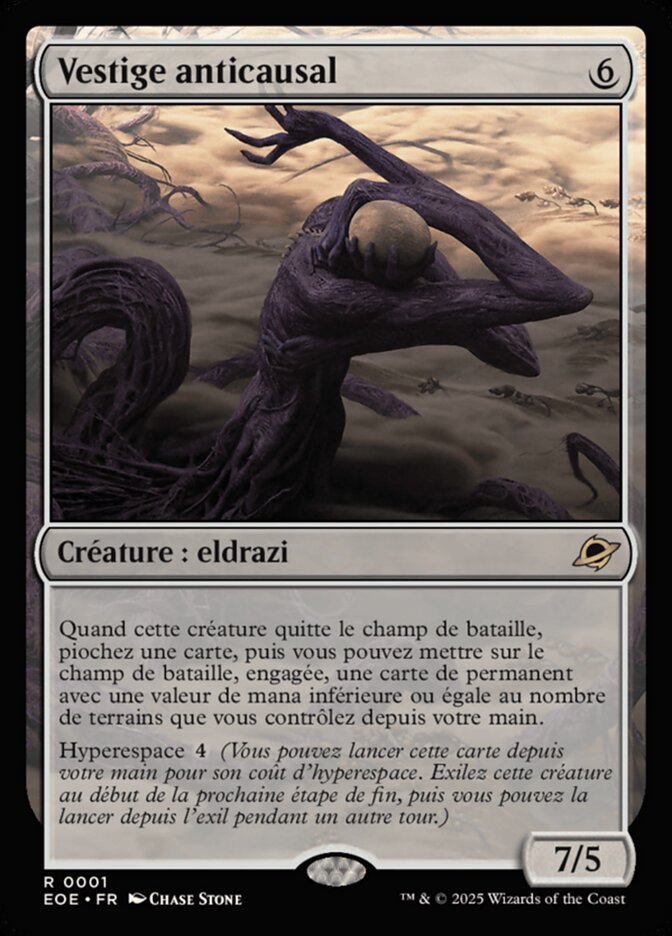 Vestige anticausal — Edge of Eternities 1/399