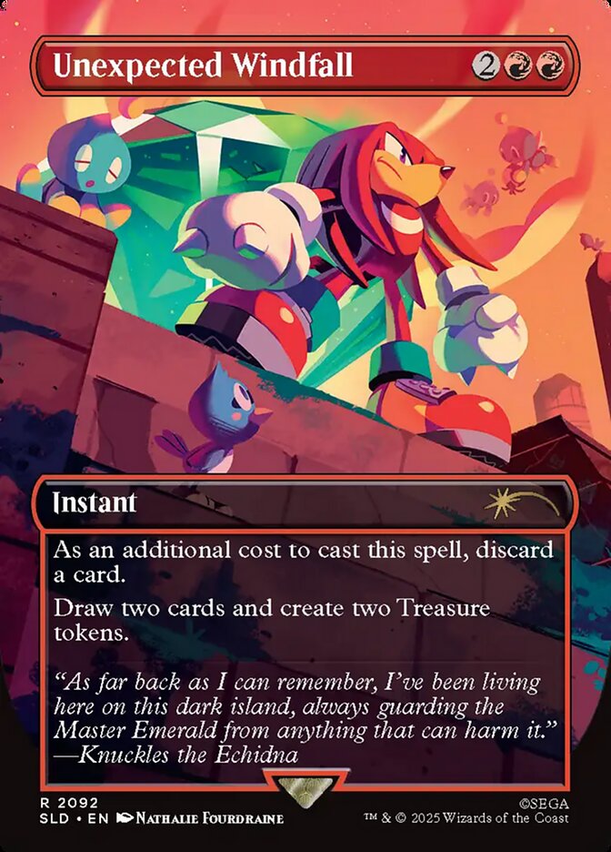 Unexpected Windfall — Secret Lair Drop 2092/2754