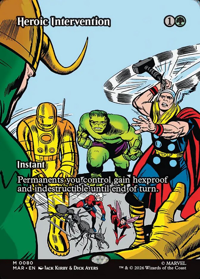 Heroic Intervention — Marvel Universe 80/100