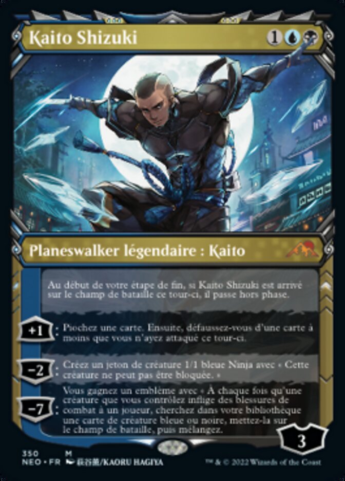 Kaito Shizuki — Kamigawa: Neon Dynasty 350/531