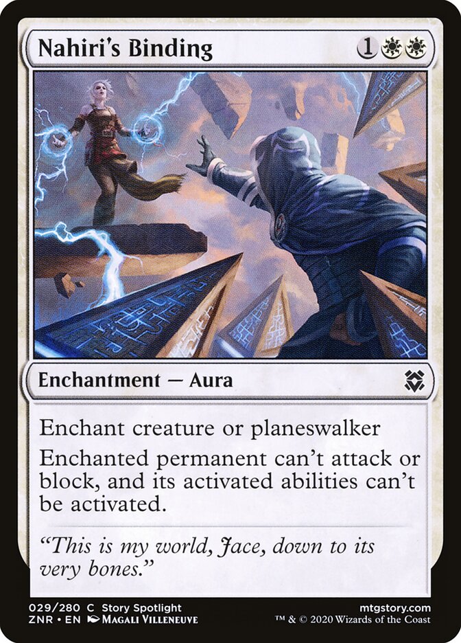 Nahiri's Binding — Zendikar Rising 29/406