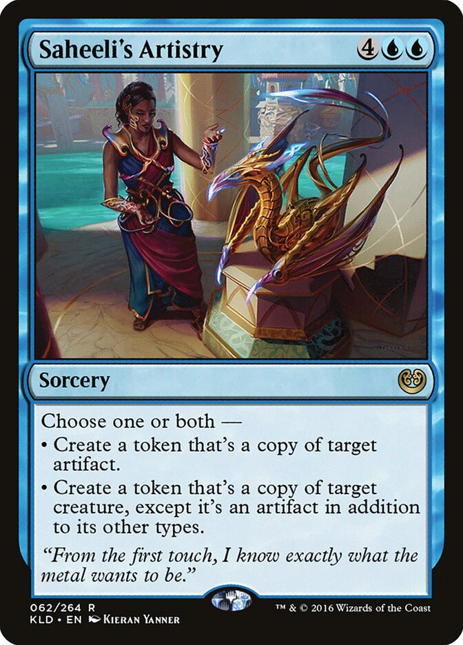 Saheeli's Artistry — Kaladesh 62/274