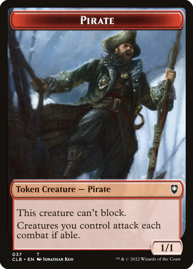 Pirate — Battle for Baldur's Gate Tokens 37/51