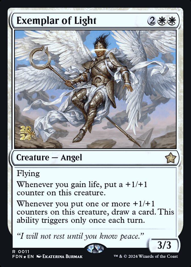 Exemplar of Light — Foundations Promos 11s/106