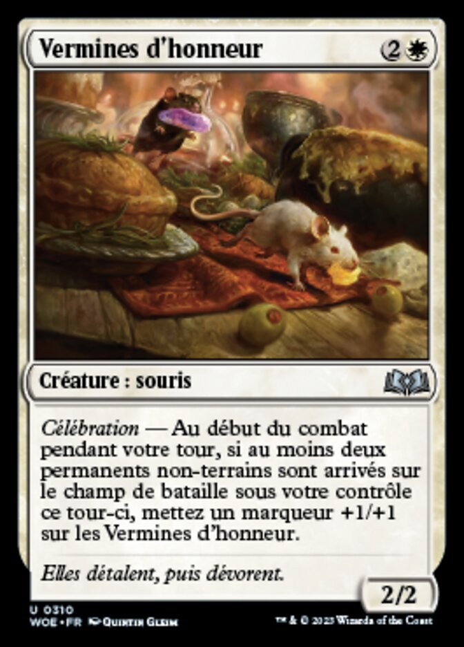 Vermines d'honneur — Wilds of Eldraine 310/381