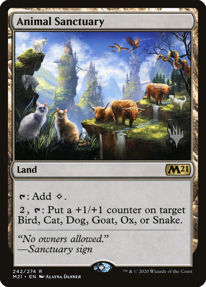 Animal Sanctuary — Core Set 2021 Promos 242p/137