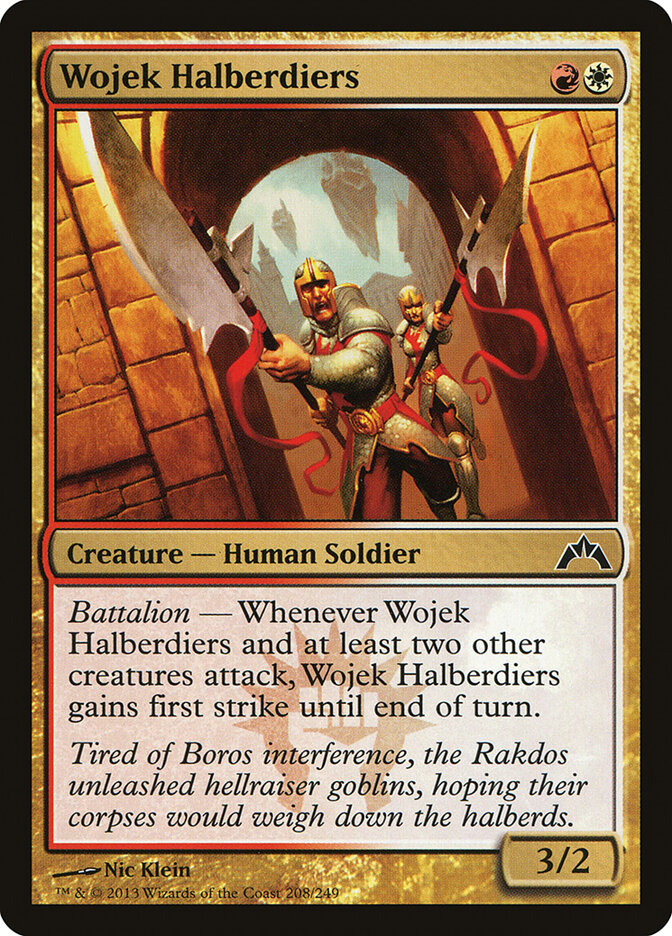 Wojek Halberdiers — Gatecrash 208/249