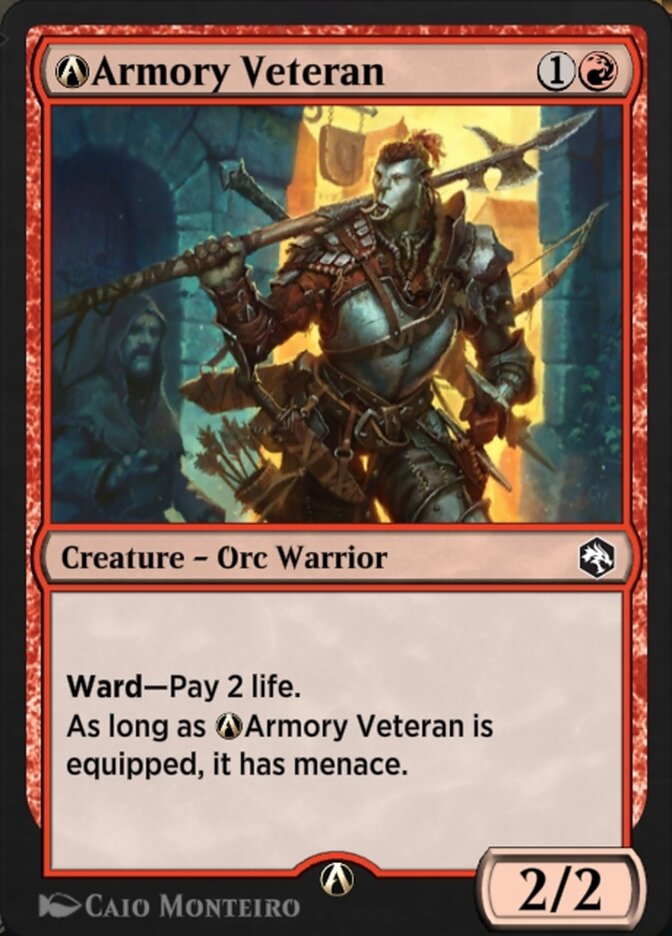 A-Armory Veteran — Adventures in the Forgotten Realms A-130/424