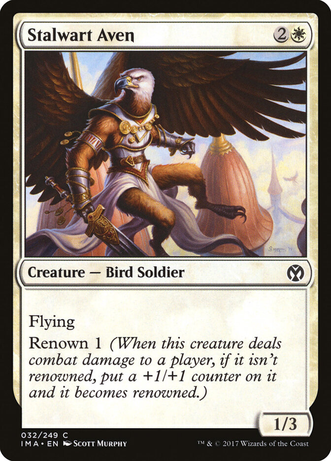 Stalwart Aven — Iconic Masters 32/249