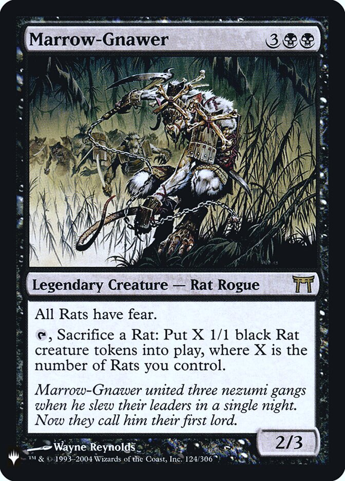 Marrow-Gnawer — The List CHK-124/5581